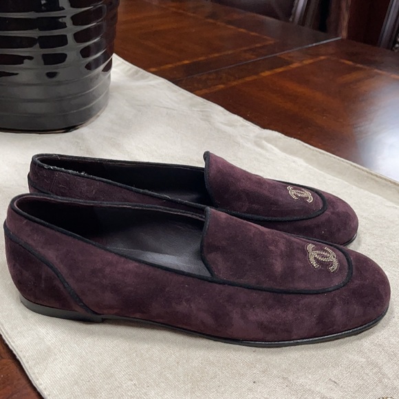 CHANEL  Suede Loafers - Picture 2 of 6